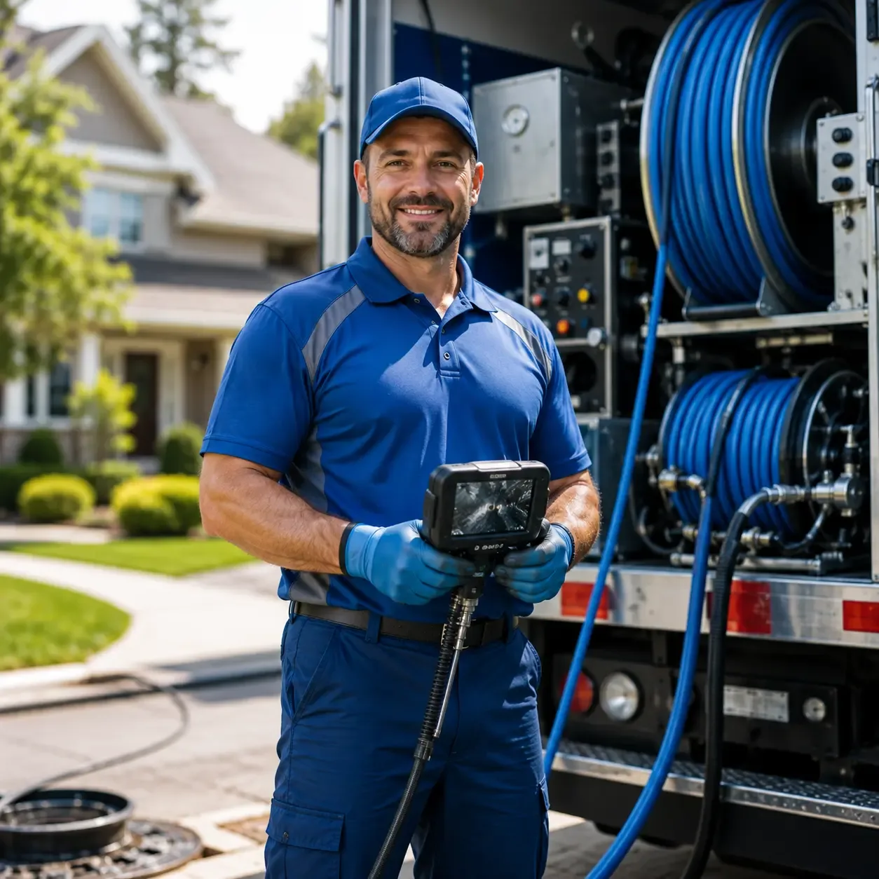 Local outdoor drain cleaning specialists in Wilton, CT